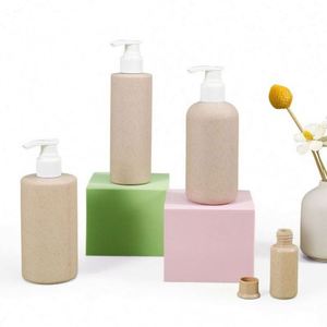 Custom Recyclable Biodegradable PET Straw Plastic <b>Bottle</b> 100ml 150ml <b>200ml</b> 250ml 500ml Pump Sprayer Screen Printed Beauty - Product Image 5
