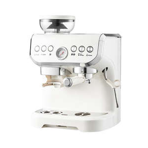 Comprar Café Italiano Máquinas Semiautomáticas <span class=keywords><strong>Marcas</strong></span> Cafetera Express Profesional Espresso Cappuccino Cafetera Con Molinillo - Product Image 3