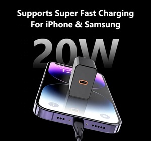อะแดปเตอร์ชาร์จผนัง USB-C ขนาดบาง 20W รุ่นขายดี รองรับ QC 3.0 PD พร้อมตัวอย่างฟรี ป้องกัน OTP สายชาร์จเร็วสำหรับ <span class=keywords><strong>iPhone</strong></span> 13 <span class=keywords><strong>14</strong></span> 12 - Product Image 3