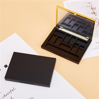 Vente en gros 44g Palette de maquillage vide avec miroir pour fard à paupières Blush rechargeable presse Pan étui cosmétique