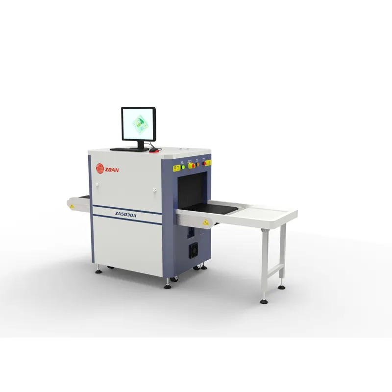 Escáner de equipaje de rayos x de alta sensibilidad, 500(W)* 300(H)mm, estación de Metro/autobús/aeropuerto