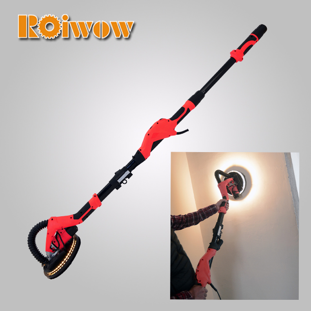 Светодиодные фонари, новая профессиональная электрическая шлифовальная машина для гипсокартона с 710 Вт