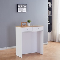 Comptoir d'accueil moderne de luxe en bois écologique pour hôpital, salon de beauté, bureau, hall d'hôtel, centre commercial - Table de service client
