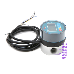 Dijiang RS485 Modbus BSP g1'' Inline zjlcd เครื่องวัดการไหลของกังหันดิจิตอล3-60LPM น้ำมันเชื้อเพลิง/ดีเซล/น้ำมัน/เบนซิน304สแตนเลส - Product Image 5