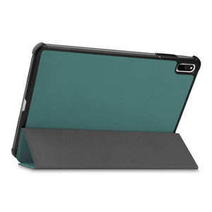 เคสหนัง PU แบบพับสามตอนอัจฉริยะสำหรับ <span class=keywords><strong>Huawei</strong></span> <span class=keywords><strong>Mediapad</strong></span> <span class=keywords><strong>Pro</strong></span> 12.6 นิ้ว รุ่นปี 2021 พร้อมโลโก้สั่งทำพิเศษ ป้องกันการตกกระแทก - Product Image 4