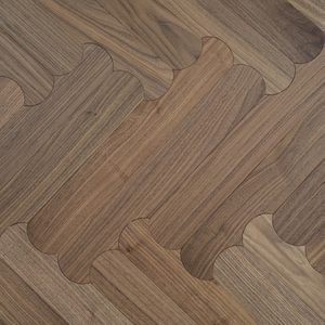 Parquet de Nogal Negro Multicapa de 16 mm con Recubrimiento en Polvo EN717-1, Contemporáneo, Fácil Instalación, Grado ABCD, para Sala de Estar - Product Image 2