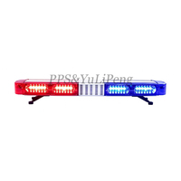 Lampu Strobo LED Merah Biru Super Baru untuk Atap Mobil, Lampu Peringatan Darurat dengan Sirine dan Speaker untuk Ambulans, Lampu Keamanan Publik