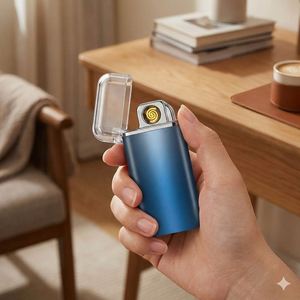 ไฟแช็ค USB แบบชาร์จไฟได้ ทนทาน ใช้งานได้นาน 20K 30K 50K จุดติดง่าย  ขายส่ง ไฟแช็คโลหะบาง กันลม ไฟฟ้า  มีสินค้าในสต็อกที่สเปน - Product Image 6