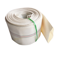 Tuyau d'incendie plat en PVC 1 pouce 40mm 50mm 65mm 80mm 100mm 125mm 150mm 250mm Doublure en PVC en caoutchouc EPDM PE TPU Tuyau en toile