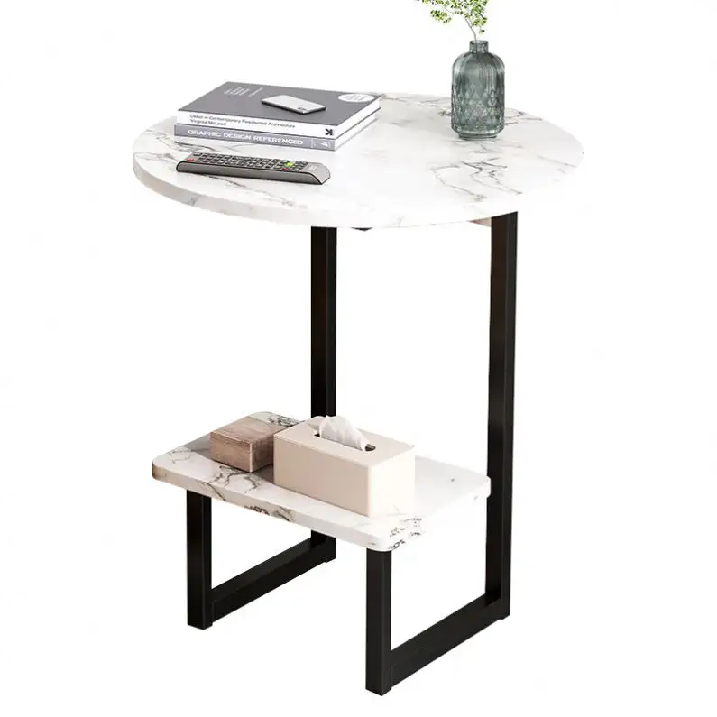 Italian Style Light Luxury Rock Board Coffee Table Combination Living Room Furniture Modern Marble Coffee Table