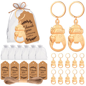 Décapsuleur en forme de biberon pour <span class=keywords><strong>baptême</strong></span>, baby shower, souvenir de mariage, petits cadeaux pour garçons et filles, ouvre-bouteille de bar et de cuisine - Product Image 2