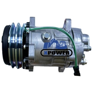 Compresor de Aire Acondicionado A/C 14649606 para Excavadoras y Cargadoras - Product Image 4