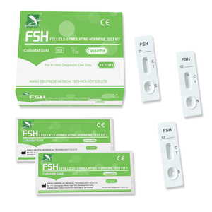 DEEPBLUE Bande de <span class=keywords><strong>test</strong></span> de ménopause FSH en une étape/Cassette/Dispositif médical domestique manuel en plastique Midstream - Product Image 3