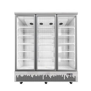 Réfrigérateur commercial à porte vitrée à refroidissement dynamique à bon <span class=keywords><strong>prix</strong></span>, pour boissons, restaurant, vitrine verticale - Product Image 4