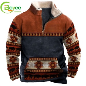 <span class=keywords><strong>Felpe</strong></span> e Maglioni da Uomo Taglie Forti con Zip a un Quarto in Cotone Pesante 500gsm Personalizzati per <span class=keywords><strong>Halloween</strong></span> - Product Image 2