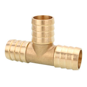 Raccord en T en cuivre de diamètre égal, conception pagode pour tuyau d'eau et de gaz, épaisseur de paroi de 1.5mm, résistance à haute pression - Product Image 5