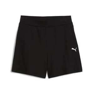 Shorts pour femmes Puma, noir, coupe côtelée, vêtements de sport - Product Image 1