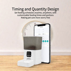 Distributeur automatique de nourriture pour animaux de compagnie de qualité supérieure, distributeur intelligent de nourriture pour animaux, facile à nettoyer, bols et distributeurs de nourriture pour animaux - Product Image 4