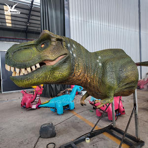 Demi-corps Trex dinosaure modèle grand robot animatronique simulateur de silicone mécanique mural pour <span class=keywords><strong>Jurassic</strong></span> <span class=keywords><strong>Park</strong></span> décor pour la maison - Product Image 2