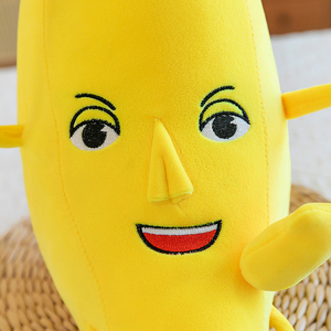 <span class=keywords><strong>Banane</strong></span> petit cadeau logo personnalisé doux dessin animé fruits jouets <span class=keywords><strong>banane</strong></span> en peluche - Product Image 2