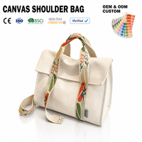 Sac fourre-tout en toile de coton personnalisable, simple et décontracté, avec motif unique, taille et couleur au choix
