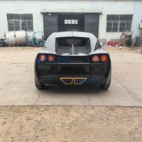XCEGO Auto Deportivo Eléctrico Mini Clásico de Lujo, Baja Velocidad, Cuatro Plazas, Nueva Energía, Estructura de Acero, 1 Año de Garantía, Color Personalizado