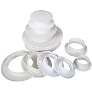 Couvercle décoratif pour grille d'aération de climatiseur, bouchon pour trou mural, joint d'étanchéité pour tuyau de 1,6 mm d'épaisseur pour l'installation de l'unité intérieure - Product Image 1