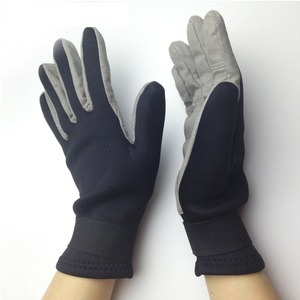 2มม.AMARA เสริมไมโครไฟเบอร์ Neoprene Anti Scratch ถุงมือดำน้ำสำหรับ Freediving ตกปลากุ้งก้ามกรามการล่าสัตว์ - Product Image 5