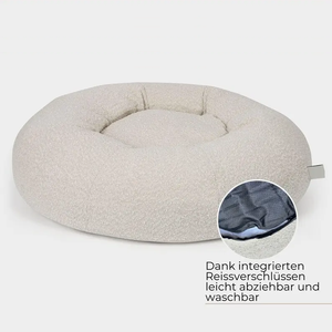 Cojín de donut redondo de lujo personalizable de Europa, cama para perros y gatos para perros - Product Image 4