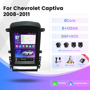 NaviFly auto STEREO <span class=keywords><strong>con</strong></span> pantalla retráctil para Chevrolet Captiva 2008-2011 <span class=keywords><strong>con</strong></span> GPS para coche car IPS pantalla inteligente wifi - Product Image 2