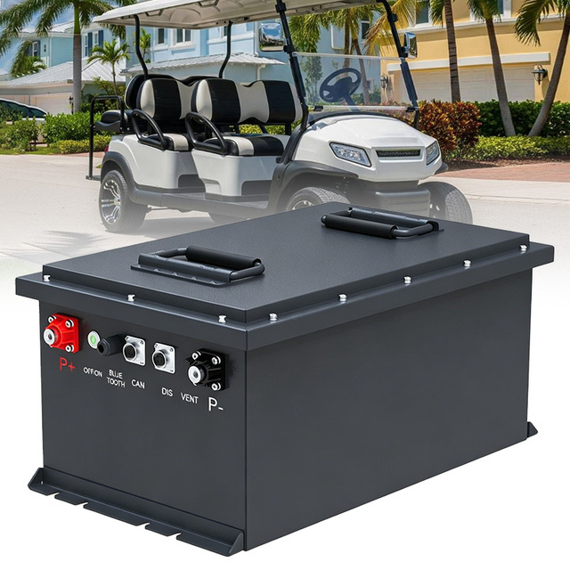 Waterproof 36V/48V/72V 51.2V Golf Cart LiFePO4 Lithium Battery Conversion Kits 50/100/105/150Ah 3-Year Warranty CE/RoHS