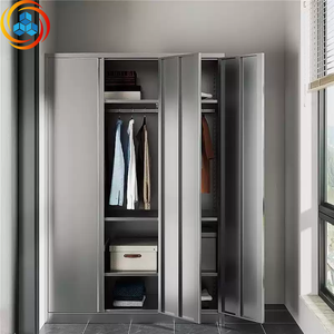 Customizable Assembled Single/Double Door Steel Storage Cabinets Shelves Eco-Friendly Durable <b>for</b> Schools Changing Rooms - Product Image 5