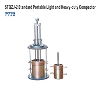 Compactador Portátil Estándar STQZJ-2, Ligero y Resistente, Aparato Portátil de Prueba de Compactación de Suelos, Martillos de Compactación y Moldes CBR