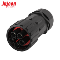 Ensemble de connecteurs ESS Jnicon M40 5 broches mâle-femelle 50A IP67, prise étanche à inversion de genre pour onduleur solaire