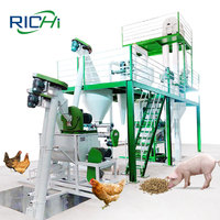 Mesin Penggiling dan Pencampur Pakan Unggas RICHI - Laporan Perlengkapan Proyek Turnkey Bahan Baku Mesin Pembuat Pelet Pakan Unggas