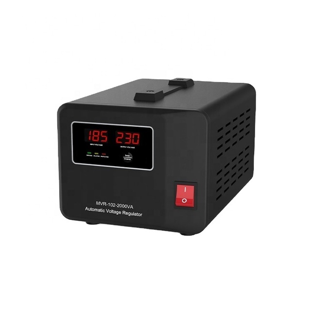 Home Wall Mounted 220v Static Power Automatic Voltage Regulator Stabilizer 5000W Electric Voltage Regulators Stabilizers