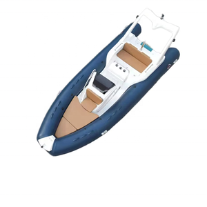 Gommone Semirigido in Vetroresina da 20 Piedi con Console Centrale per Pesca, Gommoni Cinesi Prezzi, Barca Gonfiabile da 6m - Product Image 3