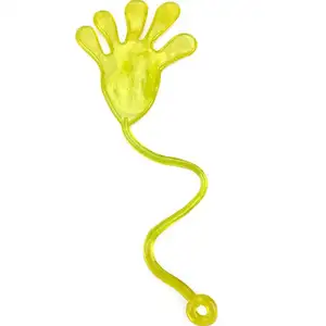 Groothandel Nieuwigheid Stress Reliëf Speelgoed Zacht Squishy Met Stretch Tpr Plastic Hand Plakkerig Handspeelgoed
