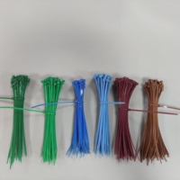 Attaches-câbles auto-bloquants en Nylon 66 écologiques certifiés ROHS, robustes, avec logo personnalisé, taille sur mesure, pour électronique