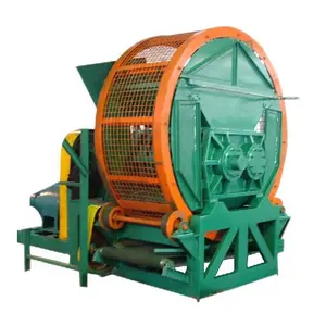 Old And Waste Double Shaft Tire Shredder For Producing Rubber Pellet