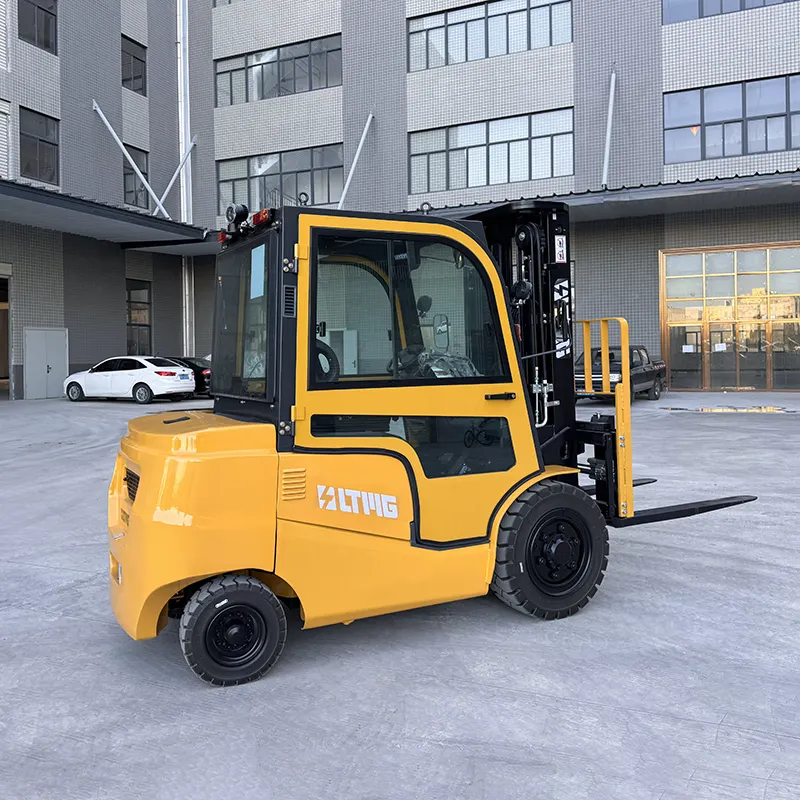 Nieuwe Goedkope Kleine Elektrische Heftruck Batterij 3.5ton 4ton 4,5ton Elektrische Heftruck Met Papierrol Klemmen