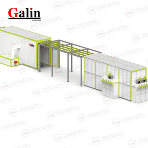 Línea de Recubrimiento en Polvo Manual, Cabina de Pulverización Multi-Pista y Horno, Equipo Comercial de Pintura en Venta, ¡Gran Oferta! - Product Image 2
