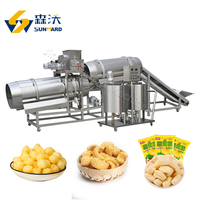 Extrudeuse à double vis Croustilles de maïs Fabrication d'aliments Machine à collation bouffée Corn Flakes Breakfast Cereal Snacks Extrudeuse à double vis