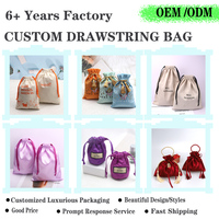 Sac à chaussures en coton biologique écologique avec cordon de serrage, grand format, personnalisable avec logo imprimé, en mousseline, pour emballage cadeau de Noël
