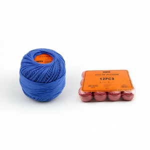 ด้ายฝ้ายอิลัน เบอร์ 12 คอร์ 32 สำหรับงานเย็บปักถักร้อย - Product Image 1