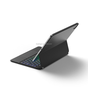 Funda de teclado estilo mágico para iPad Air 13 M2 2024 y para iPad Pro 12,9 (6ª/5ª/4ª/3ª generación) con pantalla de visualización - Product Image 3
