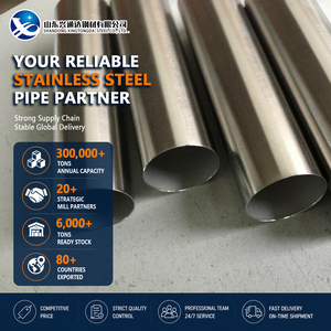 Tubería de Acero Inoxidable JIS G3459 sin Costura de 73.0 mm y 10 mm con Acabado 316L 321 2B Certificada por ISO para Construcción - Product Image 1