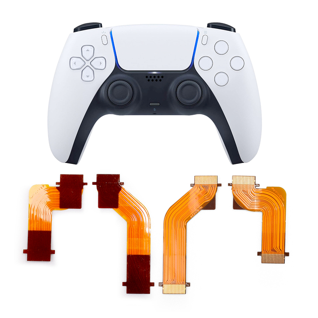 PS5 Repair Parts Left Right L1 L2 R1 R2 Button Ribbon Flex Cable for PS5 Controller V1.0 V2.0 V3.0