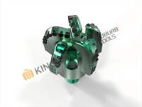 Forets KING SML personnalisés à 5 ailes MAX FLUSH PDC, forets à grand trou, Europe, pour forages dans les roches dures et abrasives et les puits d'eau