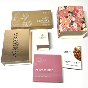 Emballage de manchon de chaussettes en carton personnalisé étiquette volante au détail bande de carte pliante vernis carton tasse boissons pochettes d'emballage - Product Image 2